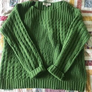 Jones New York green sweater